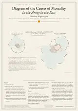 Florence Nightingale: Diagram of the Causes of Mortality in the Army in the East