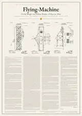 Orville and Wilbur Wright: Flying-Machine, US Patent 821,393